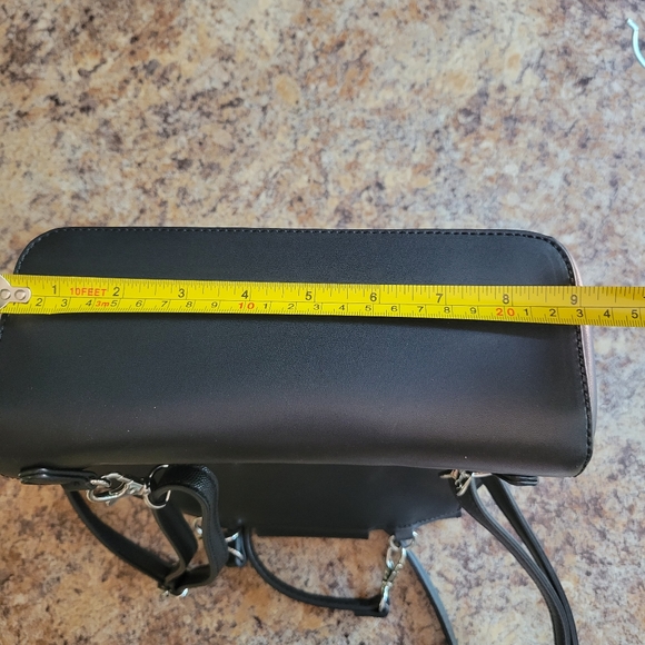 Aldo Black Backpack Purse - Picture 9 of 10